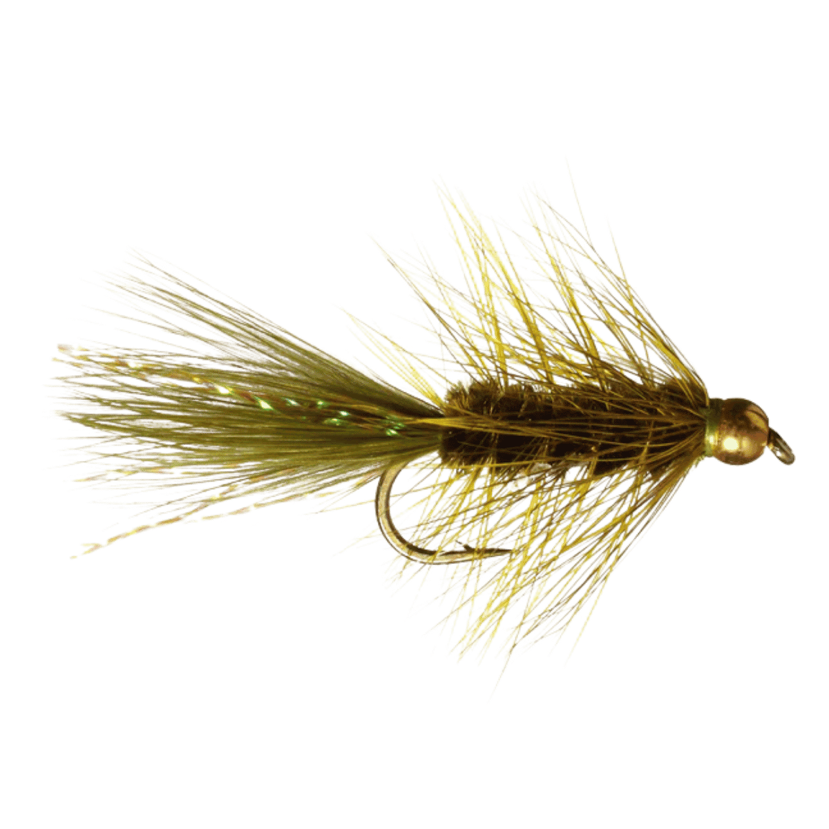 RAINY`S BEADHEAD WOOLY BUGGER OLIVE SIZE 6