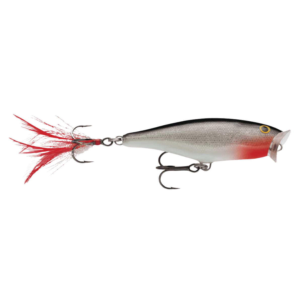 RAPALA SKITTER POP 7 - SILVER - 3.75" - 1/4OZ - #5