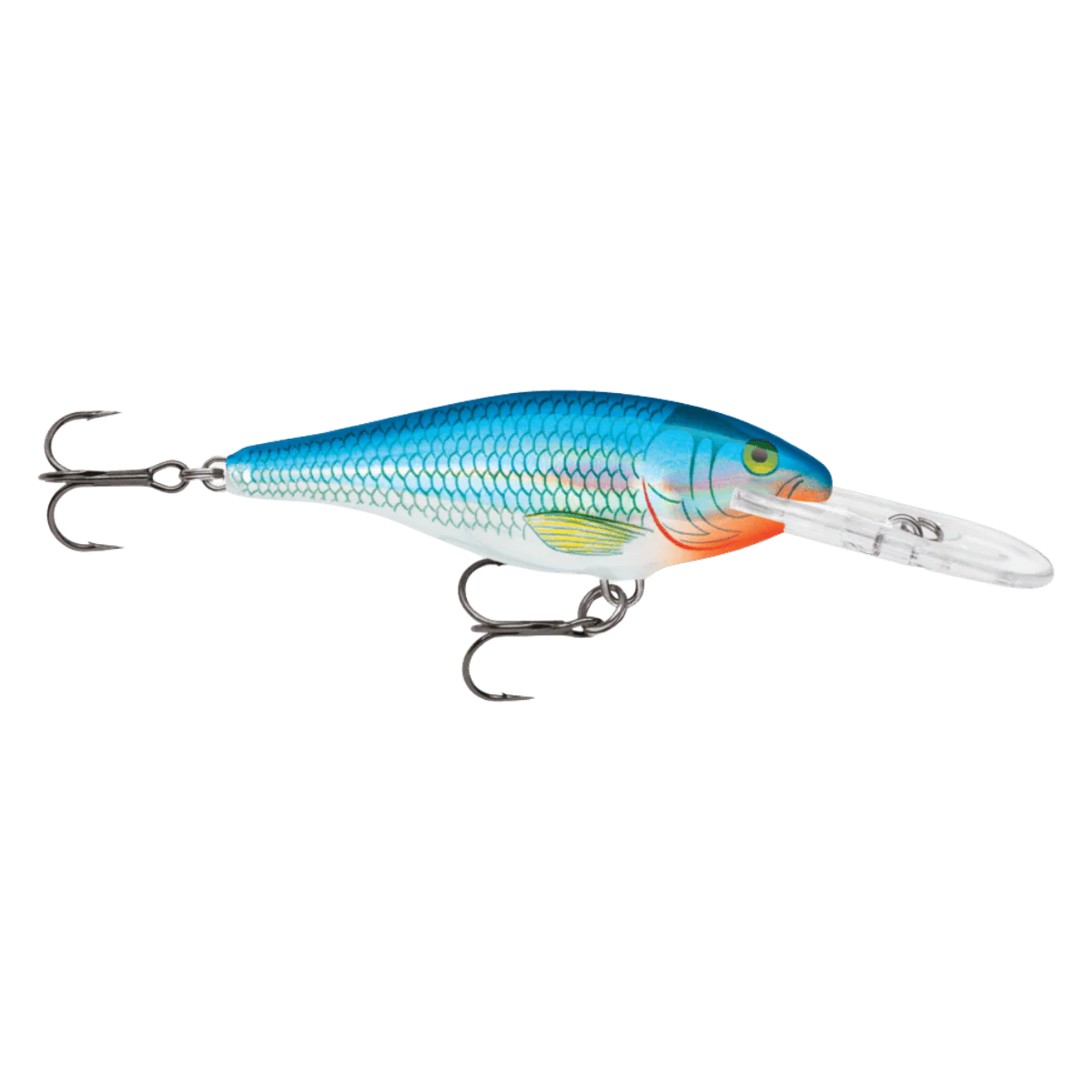 RAPALA SHAD RAPALA 06 - HOLOGRAPHIC BLUE SHINER 2-1/2IN