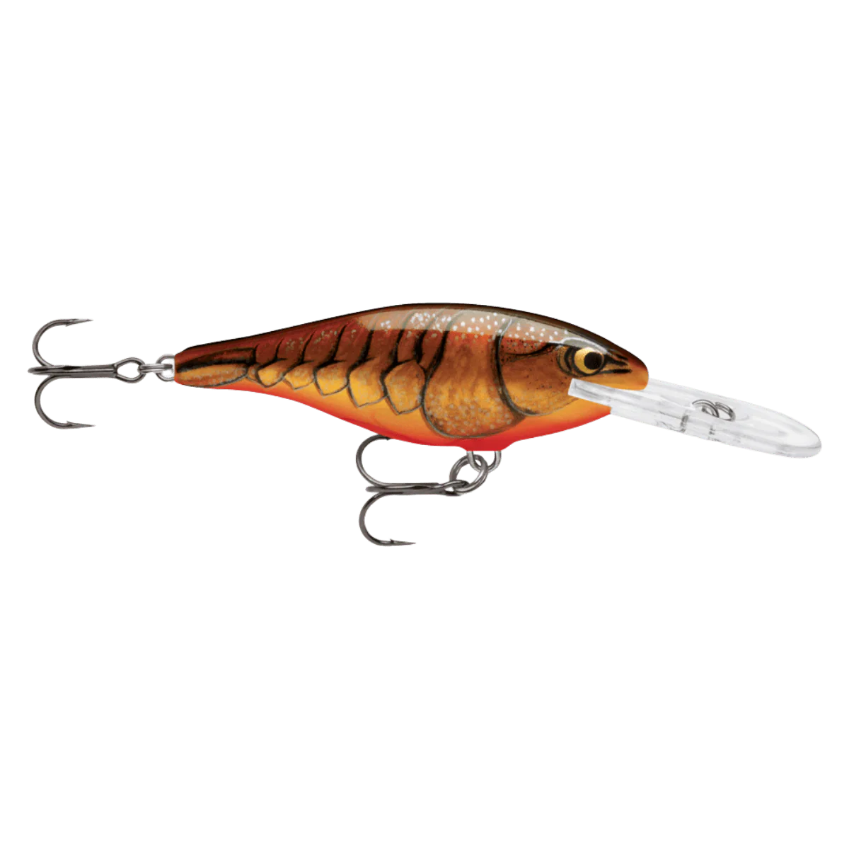 RAPALA SHAD RAPALA 08 - DARK BROWN CRAWDAD 3-1/8IN