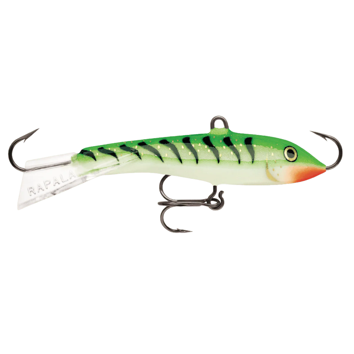 RAPALA JIGGING RAP 05 - GLOW GREEN TIGER