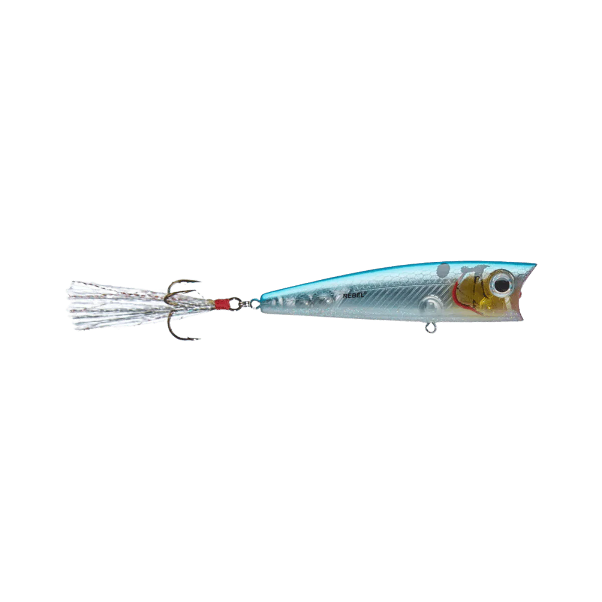 REBEL SUPER POP-R 3-1/8IN BLUE DARTER