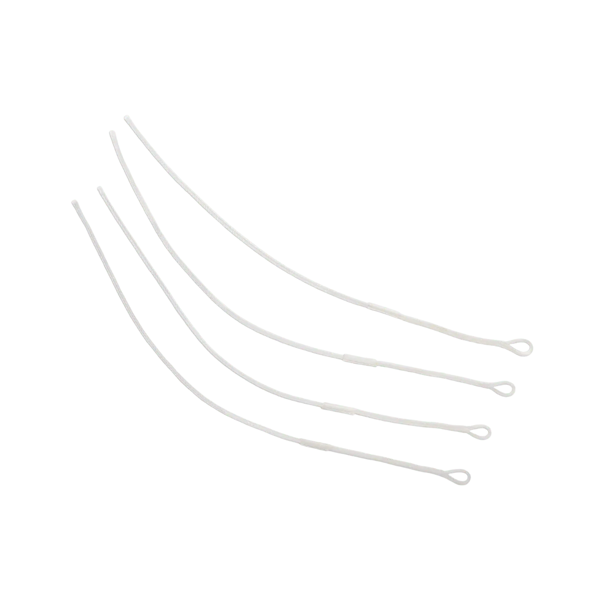 RIO BRAIDED LOOPS - REGULAR - WHITE - Image 2