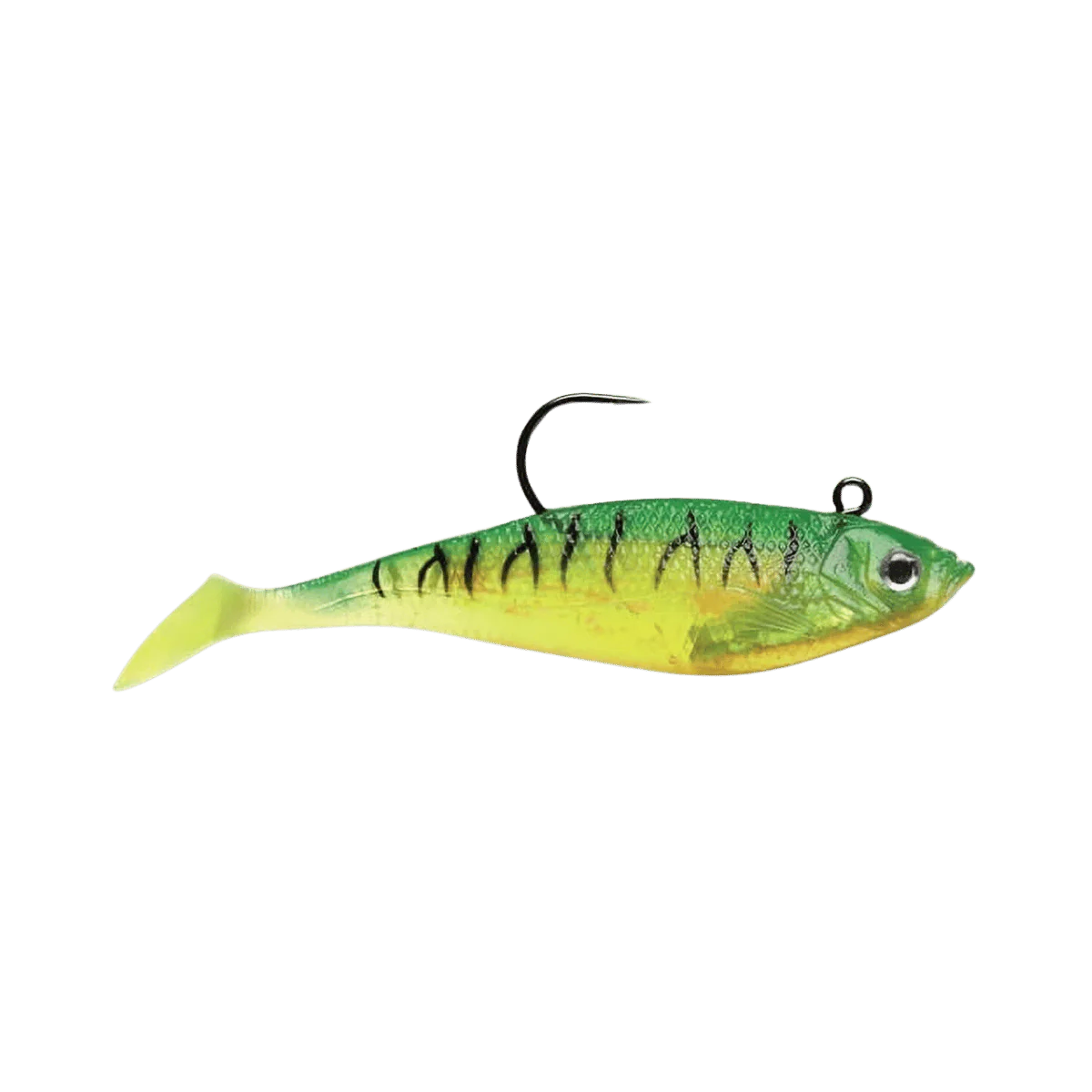 STORM WILDEYE SWIM SHAD 2 IN 1/8 OZ #6 - 3 PACK - FIRETIGER