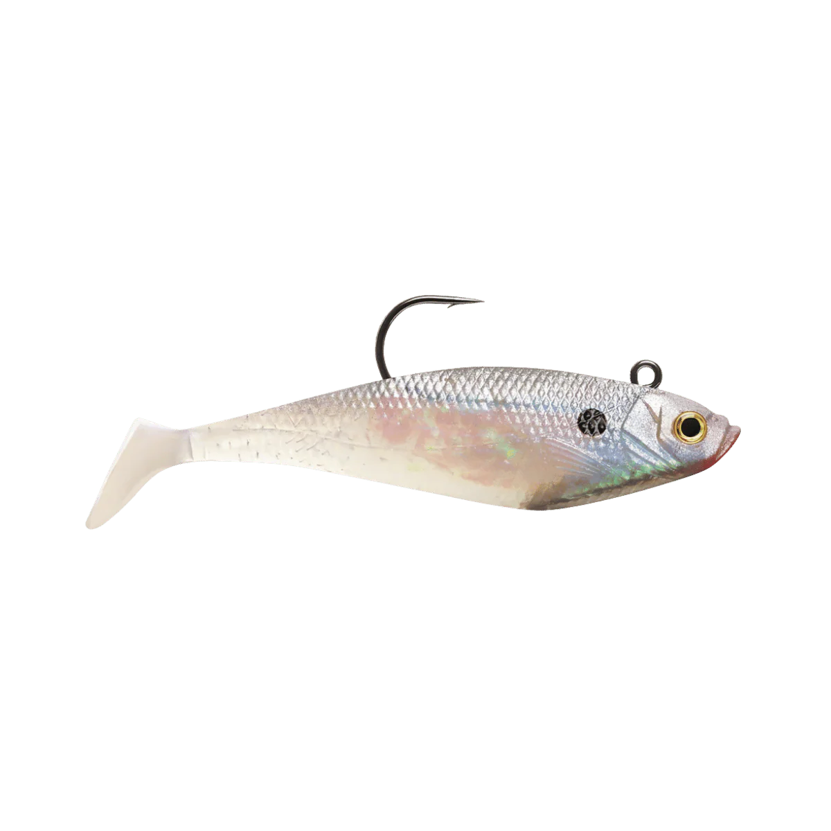 STORM WILDEYE SWIM SHAD 2 IN 1/8 OZ #6 - 3 PACK - PEARL
