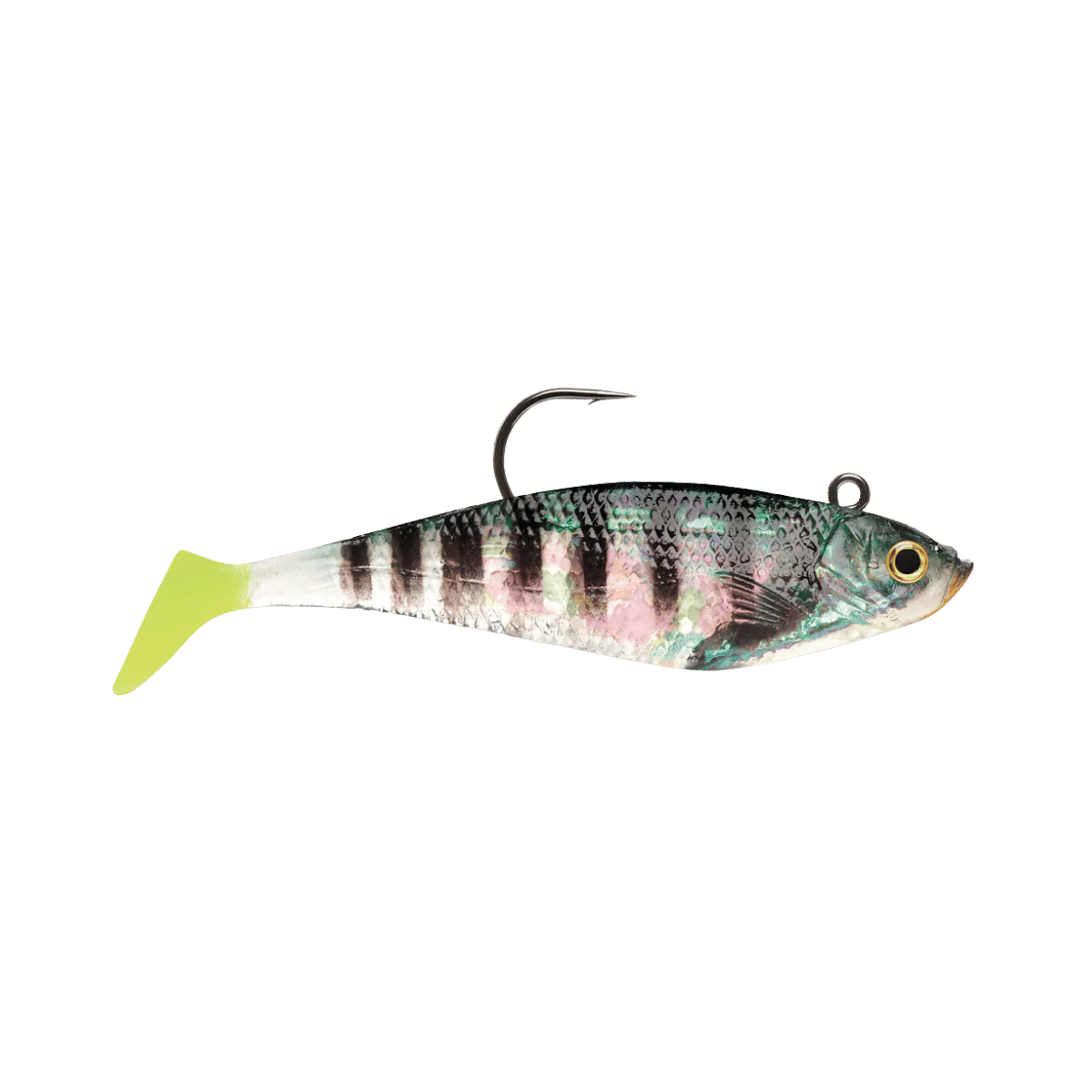 STORM WILDEYE SWIM SHAD 3 INCH 1/4 OZ #1/0 3 PACK - BLUEGILL