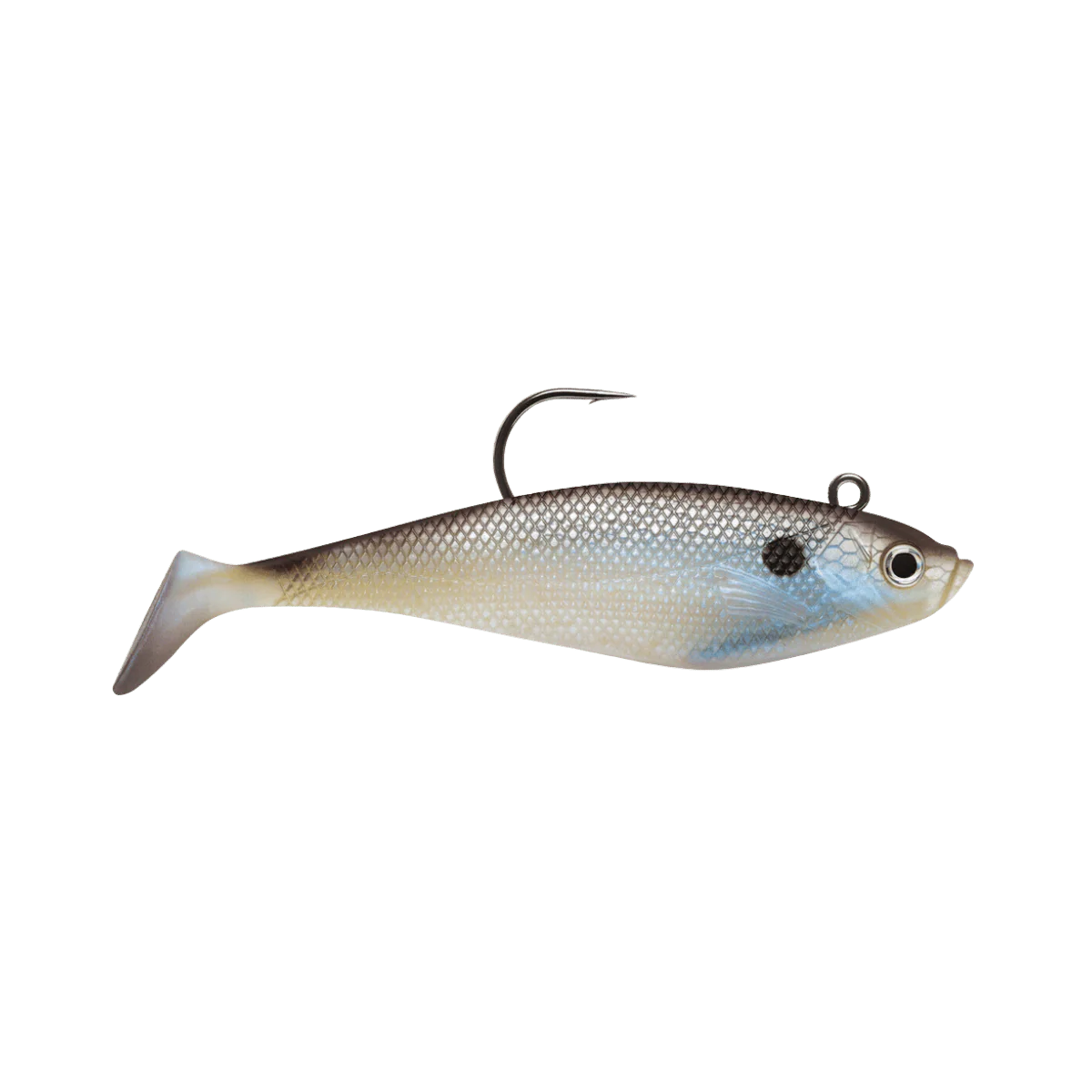 STORM WILDEYE SWIM SHAD 3 INCH 1/4 OZ #1/0 3 PACK - NATURAL SHAD