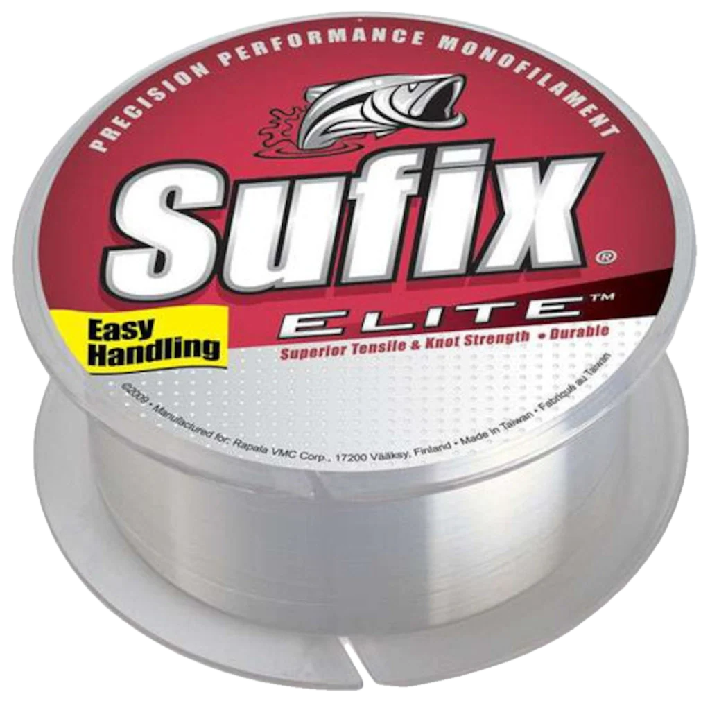 Sufix Elite Monofiliment Fishing Line 6lb Test, 330 yd