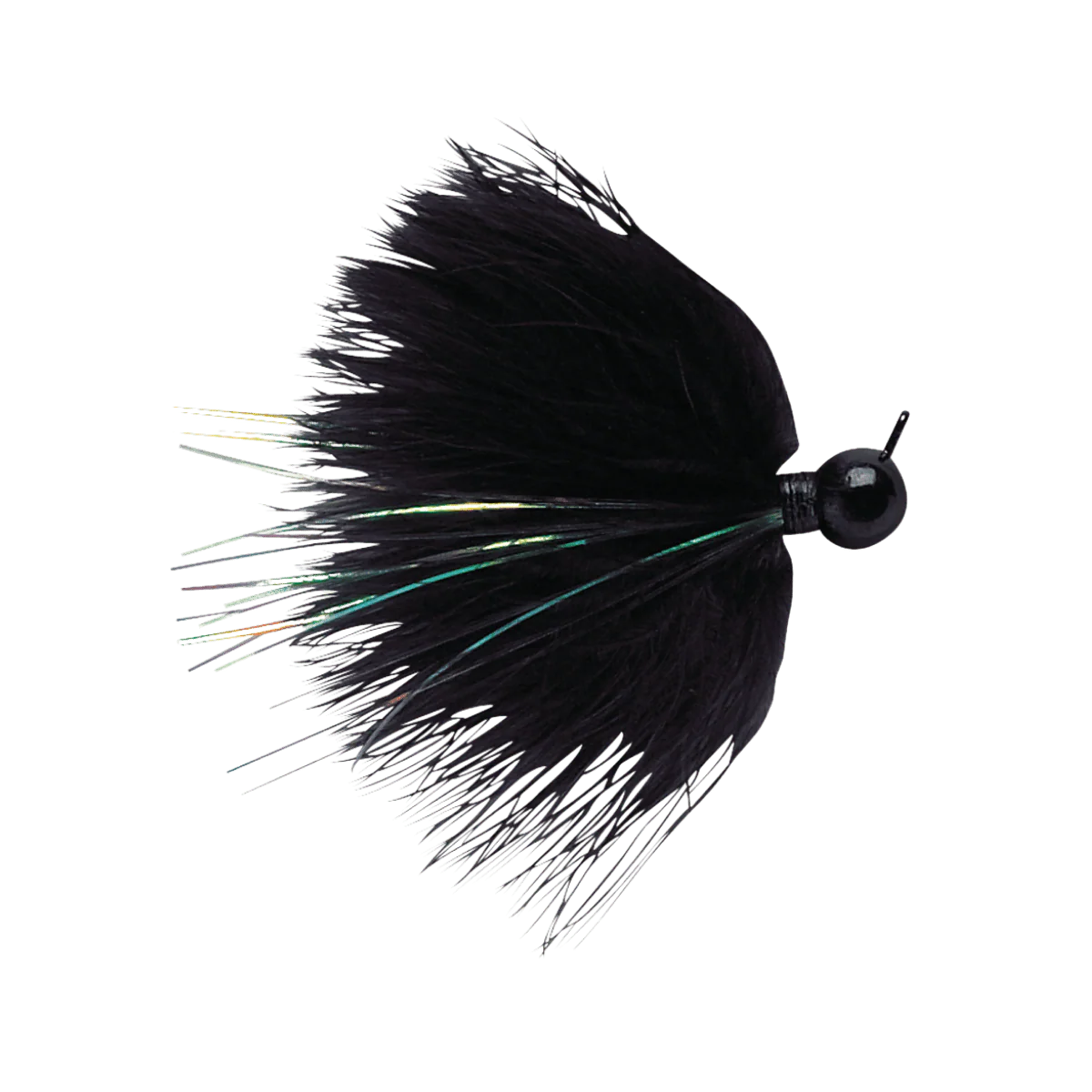 VMC DOMINATOR MARABOU JIG 1/4OZ - BLACK