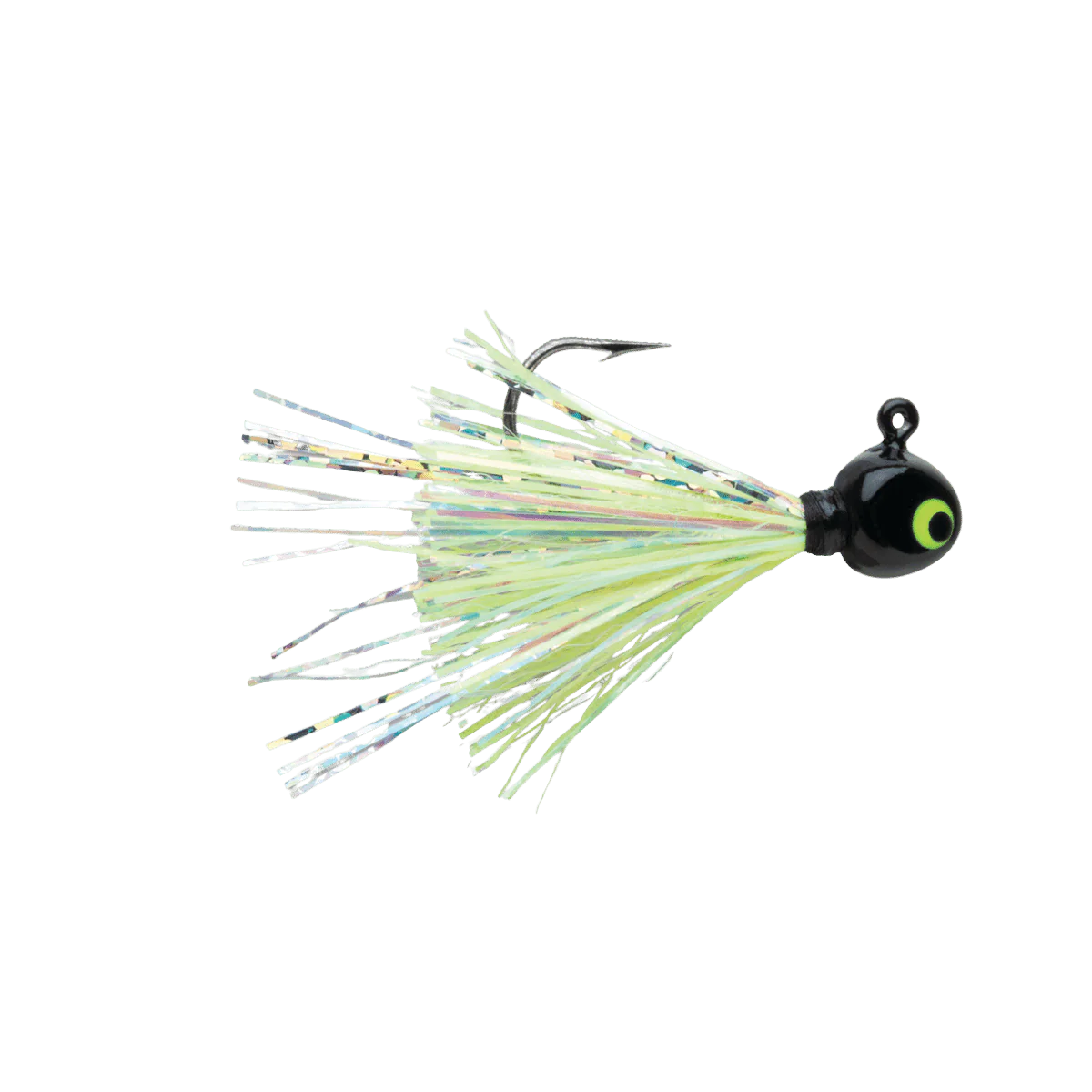 VMC HOT SKIRT GLOW JIG 1/32OZ - BLK CHART