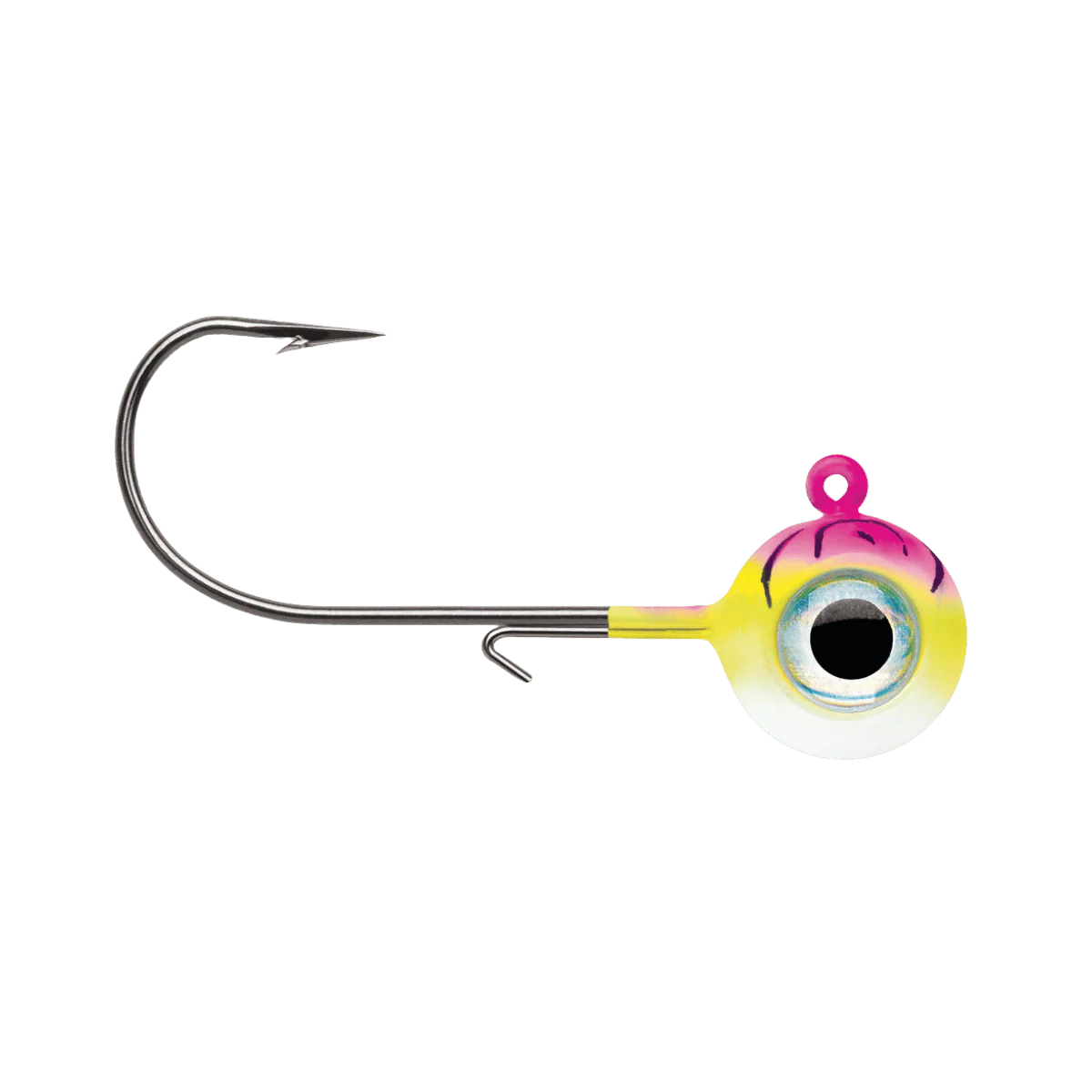 VMC NEON MOON EYE JIG 1/4OZ - PINK FIRE UV