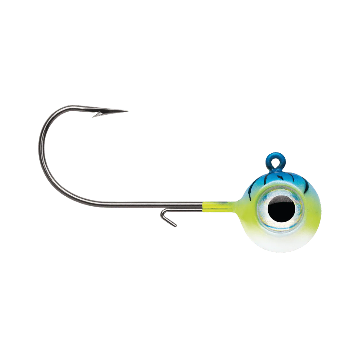 VMC NEON MOON EYE JIG 1/8OZ - BLUE FIRE UV