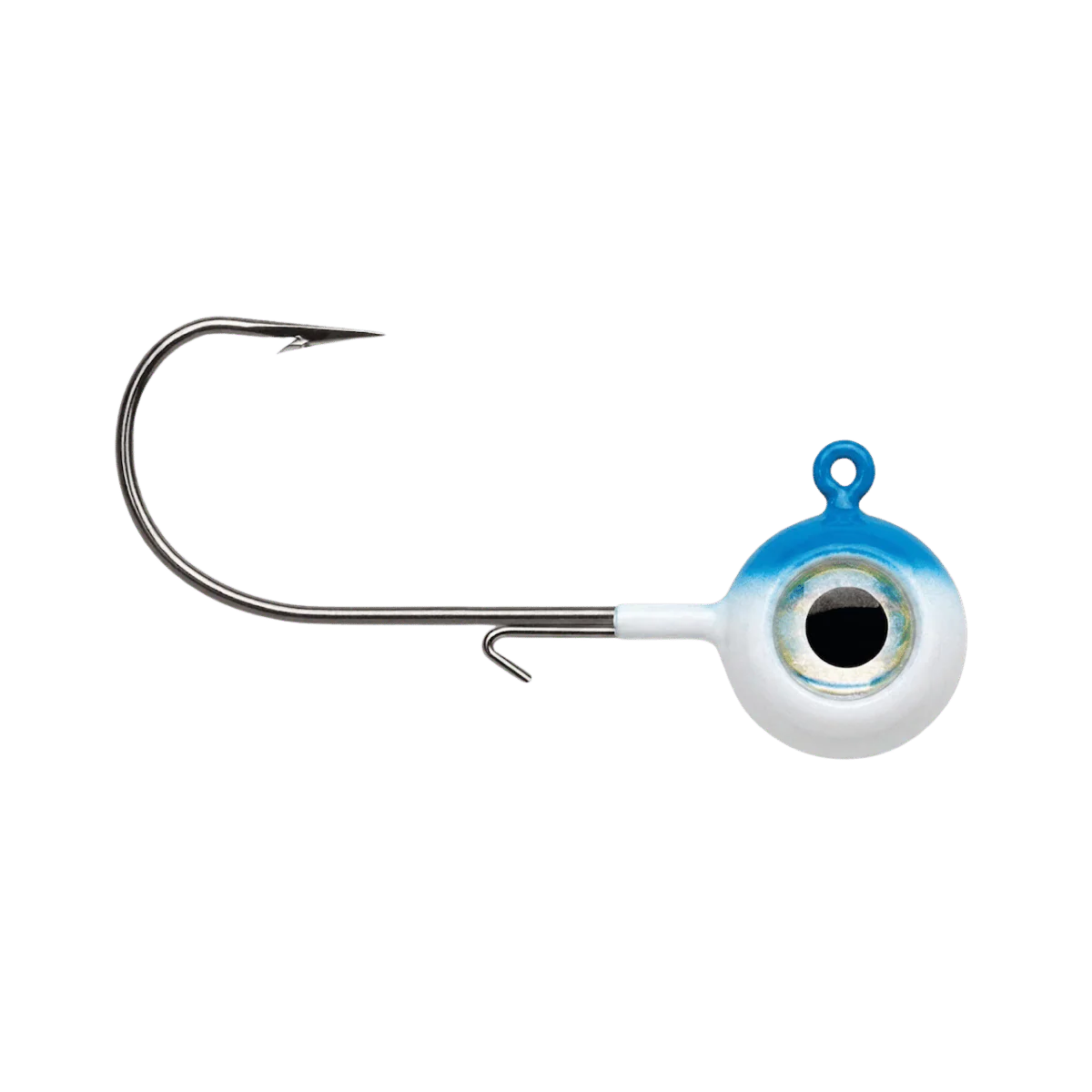 VMC NEON MOON EYE JIG 1/8OZ - BLUE WHITE