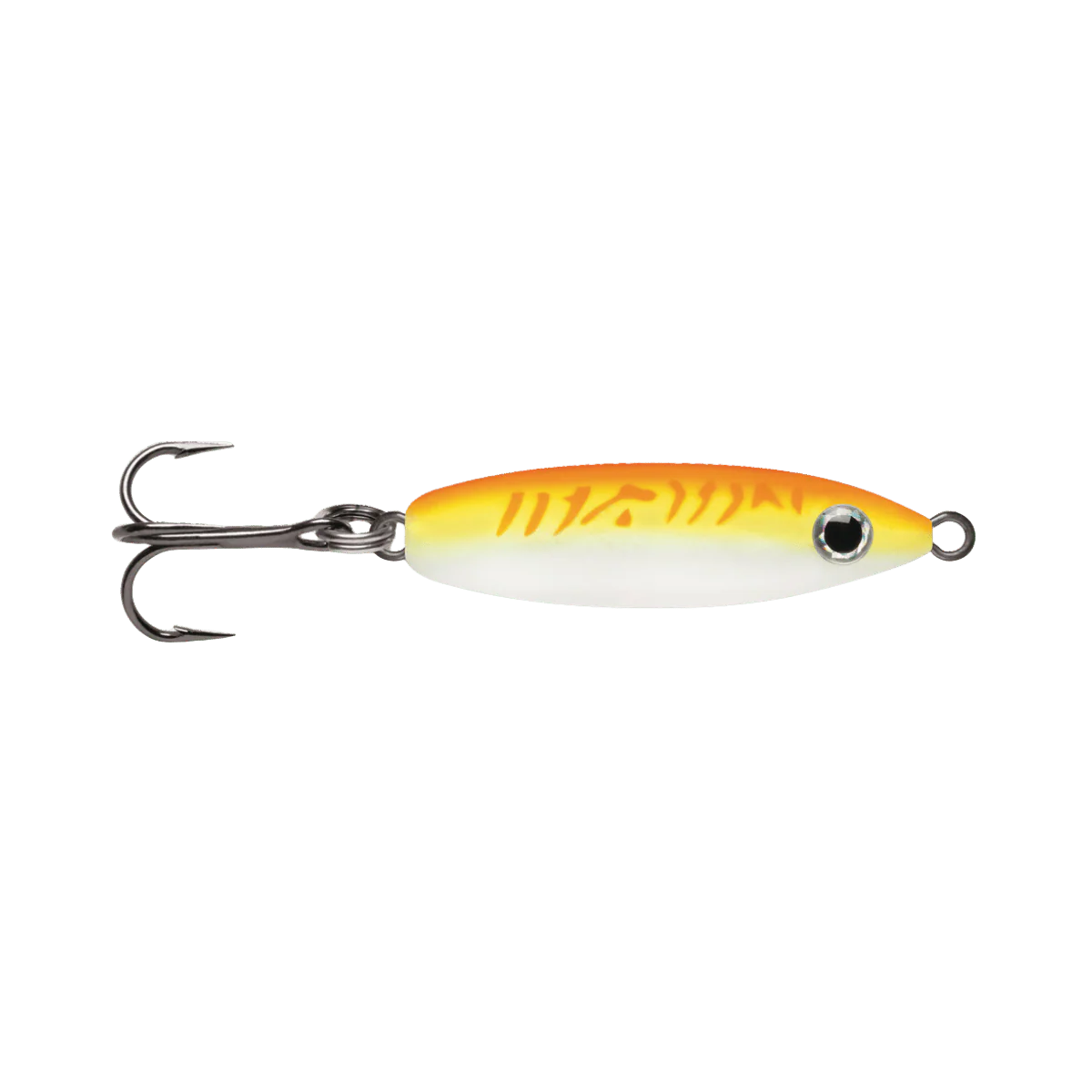 VMC RATTLE SPOON - 1/8 OZ - GLOW ORG FIRE UV