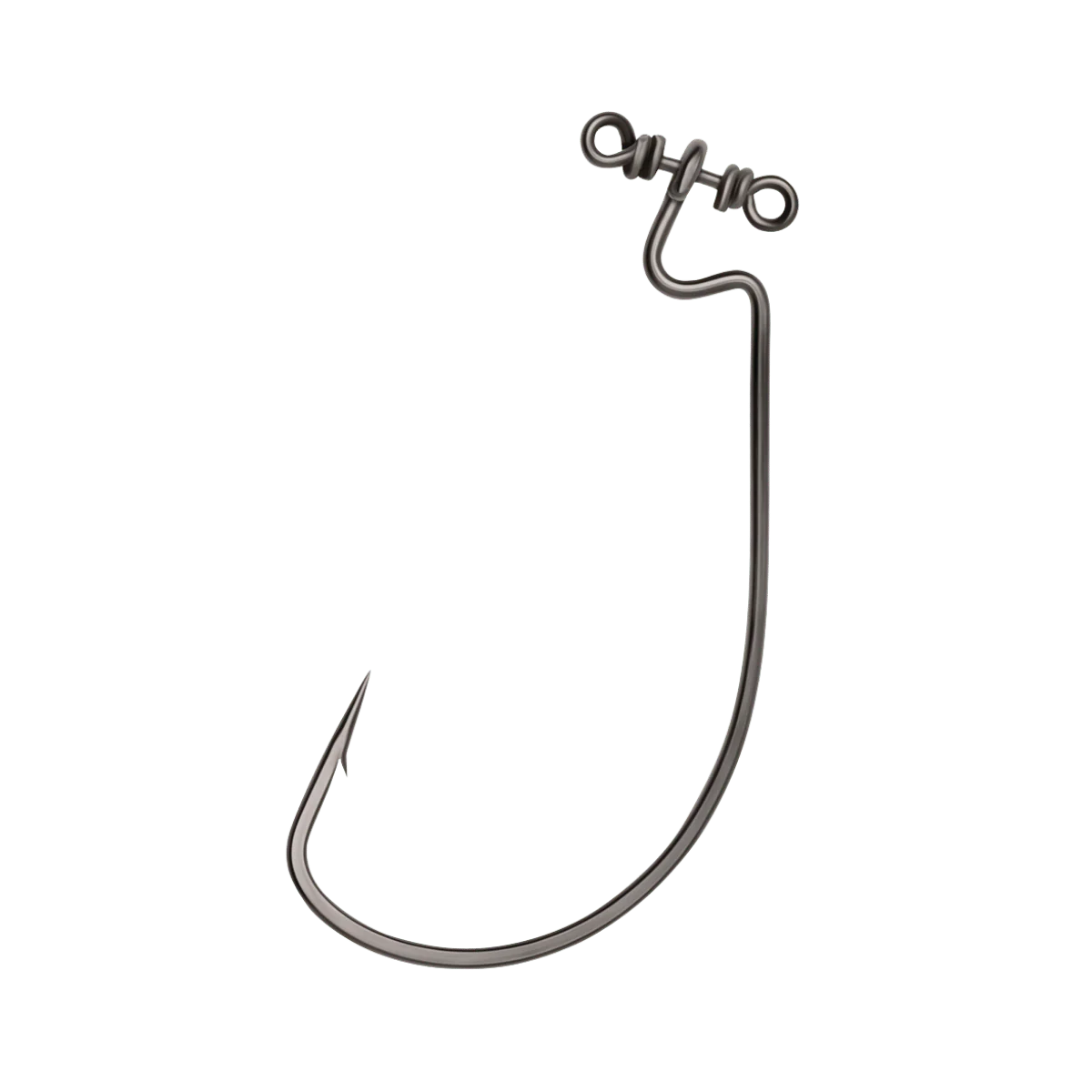 VMC SPINSHOT WIDE GAP - #1/0 BLACK NICKEL - 4 PACK