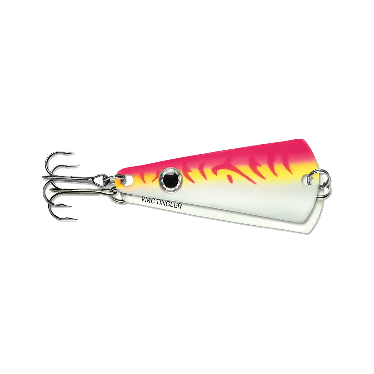VMC TINGLER SPOON - 1/8oz - GLOW PINK FIRE UV