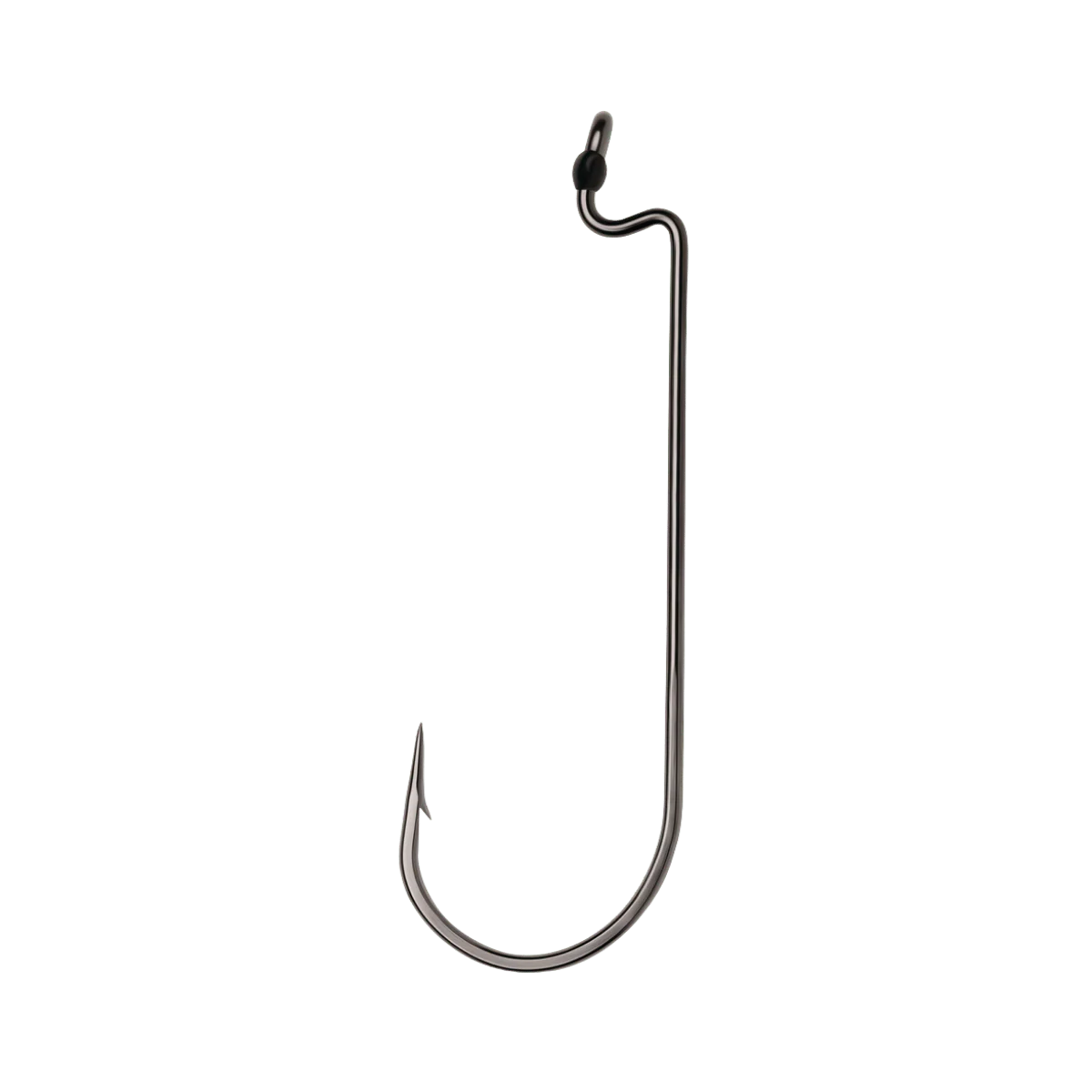 VMC WORM HOOK - #3/0 BLACK NICKEL