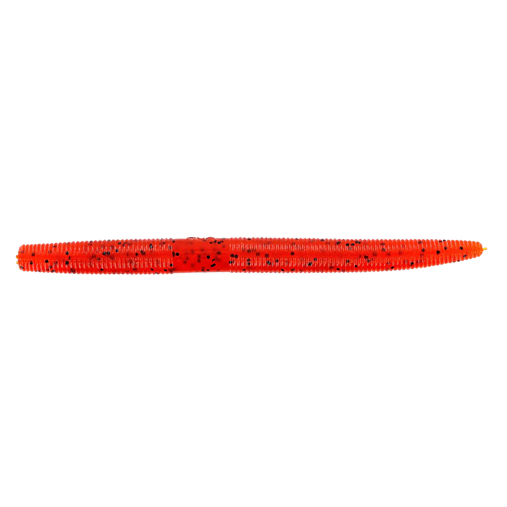 Yamamoto Senko worm 10 Pk Pumpkin/Black Flake 5"