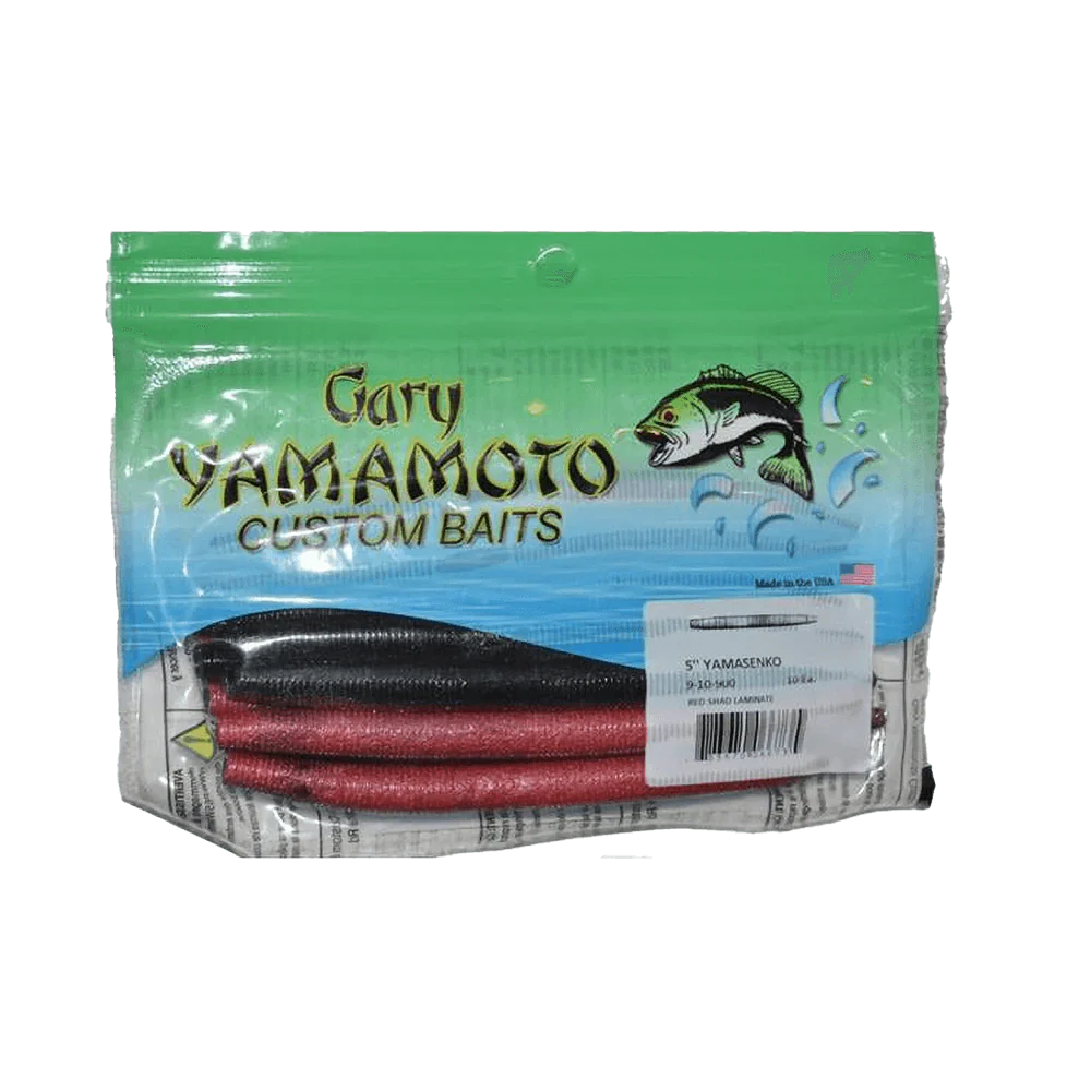 Yamamoto Senko worm 10 Pk Red Shad 5" - Image 2