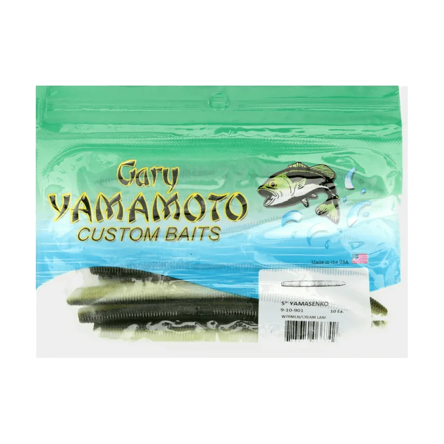 Yamamoto Senko worm 10 Pk Watermelon Cream 5" - Image 2