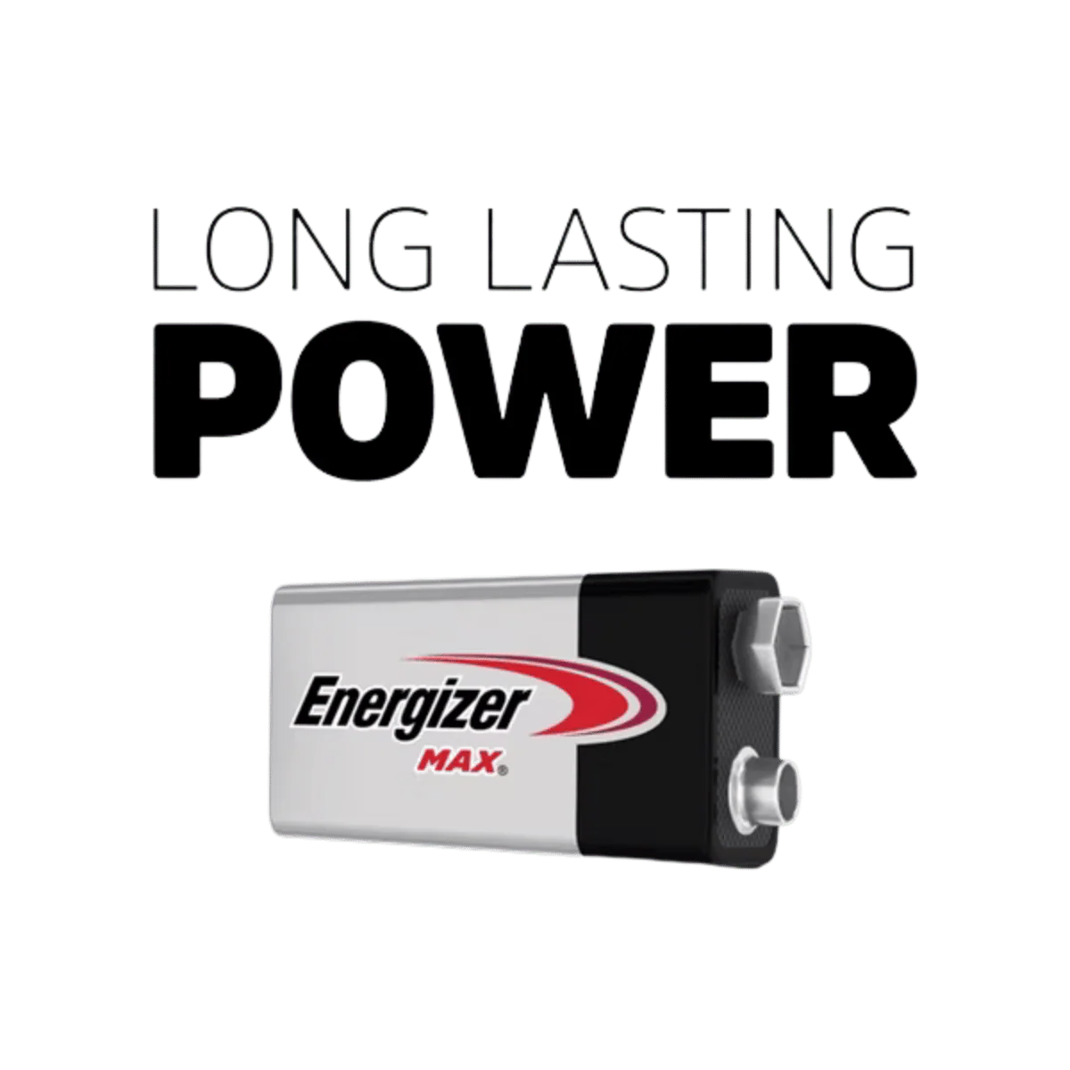 ENERGIZER BATTERY MAX 9V LONG-LASTING ALKALINE POWER - Image 2