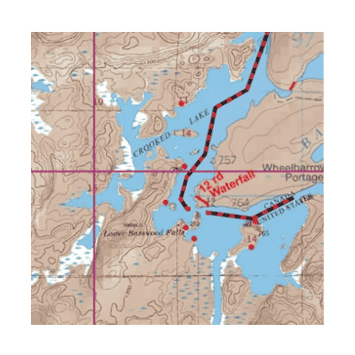 MCKENZIE BWCA MAP #11