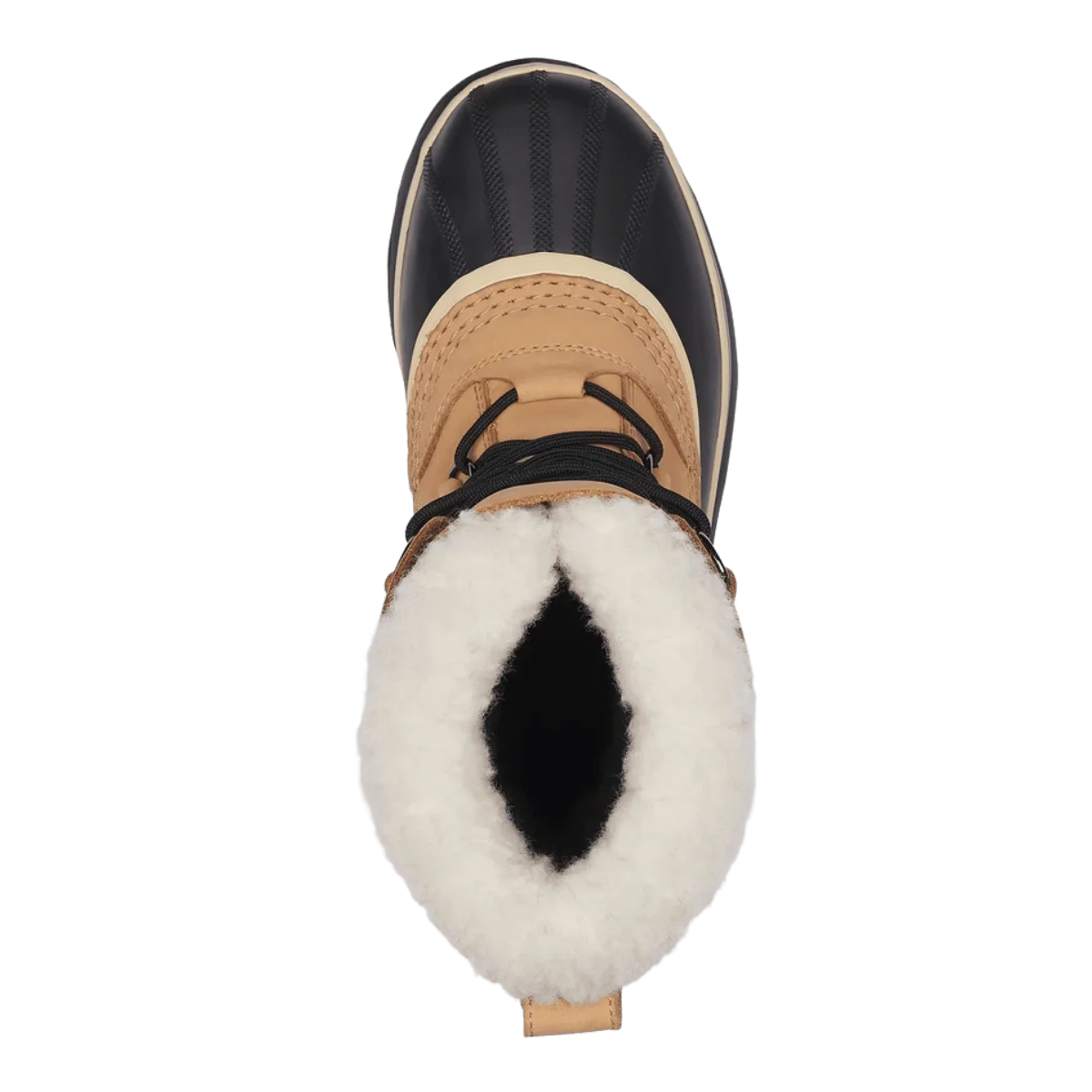 SOREL WOMEN'S CARIBOU WATERPROOF 9MM FELT LINER SNOW BOOTS - BUFF - Image 4