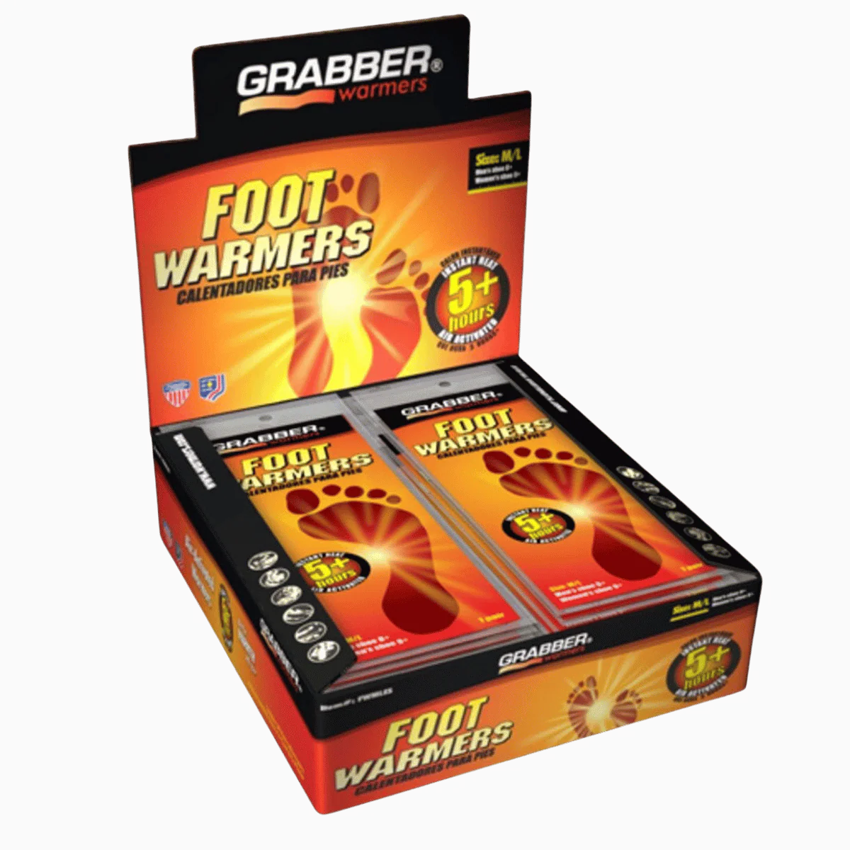 GRABBER FOOT WARMER MP240 MEDIUM/LARGE - Image 2