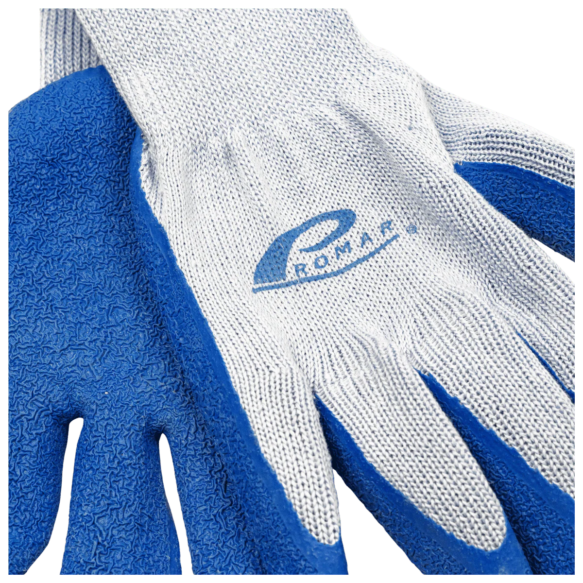 PROMAR LATEX GRIP BLUE GLOVE - Image 2