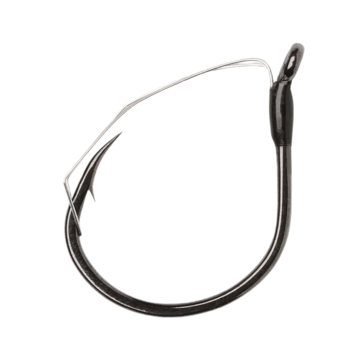 VMC WEEDLESS WACKY HOOK - 3/0 BLACK NICKEL - 4 PACK