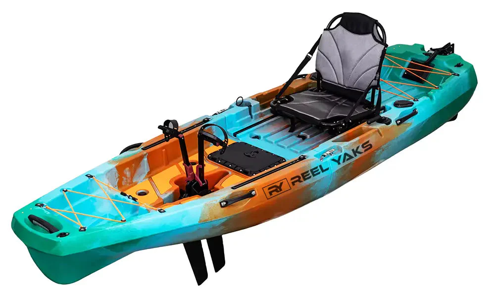 ReelYaks Radar 10ft Fin Drive Modular Fishing Kayak - Image 9