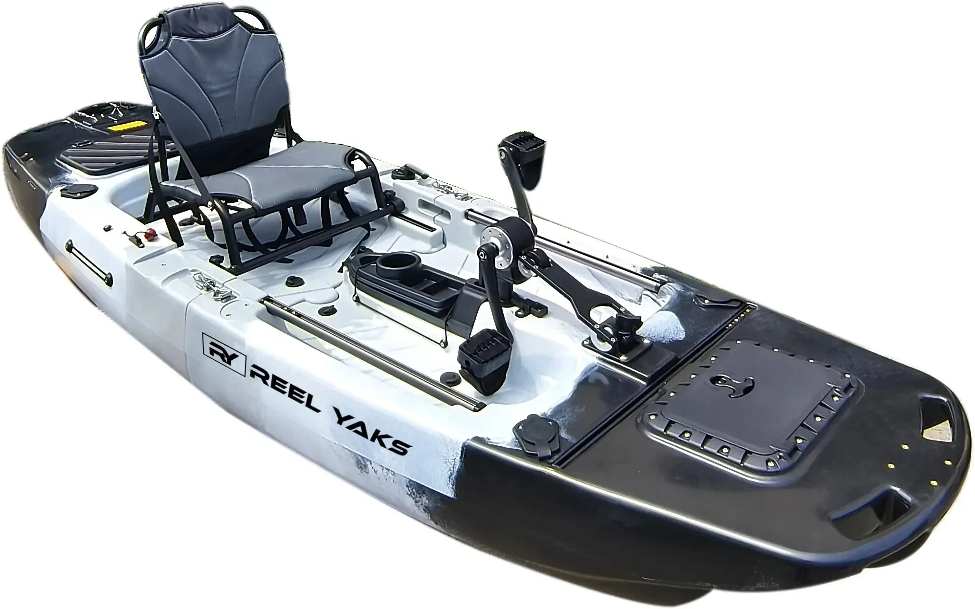 ReelYaks Raider 9.5ft Propeller Drive Modular Fishing Kayak - Image 26