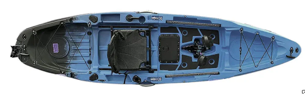 ReelYaks Rapido 10.8ft Fin Drive Modular Fishing Kayak - Image 10