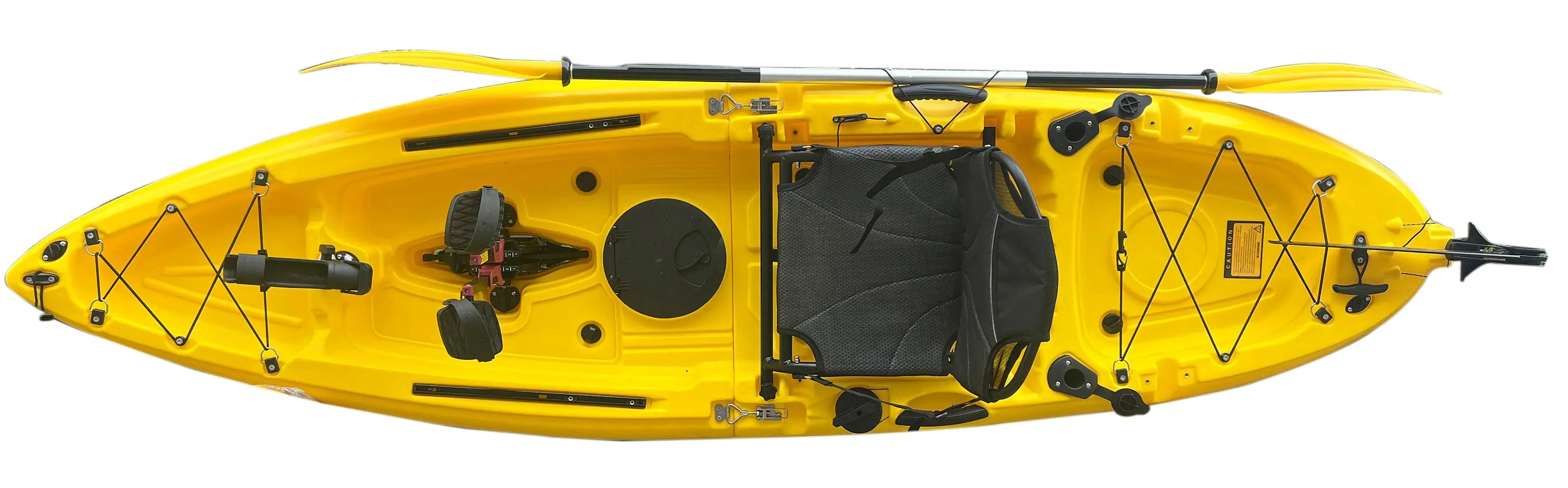 ReelYaks Raptor 9.5ft Fin Drive Modular Fishing Kayak - Image 25