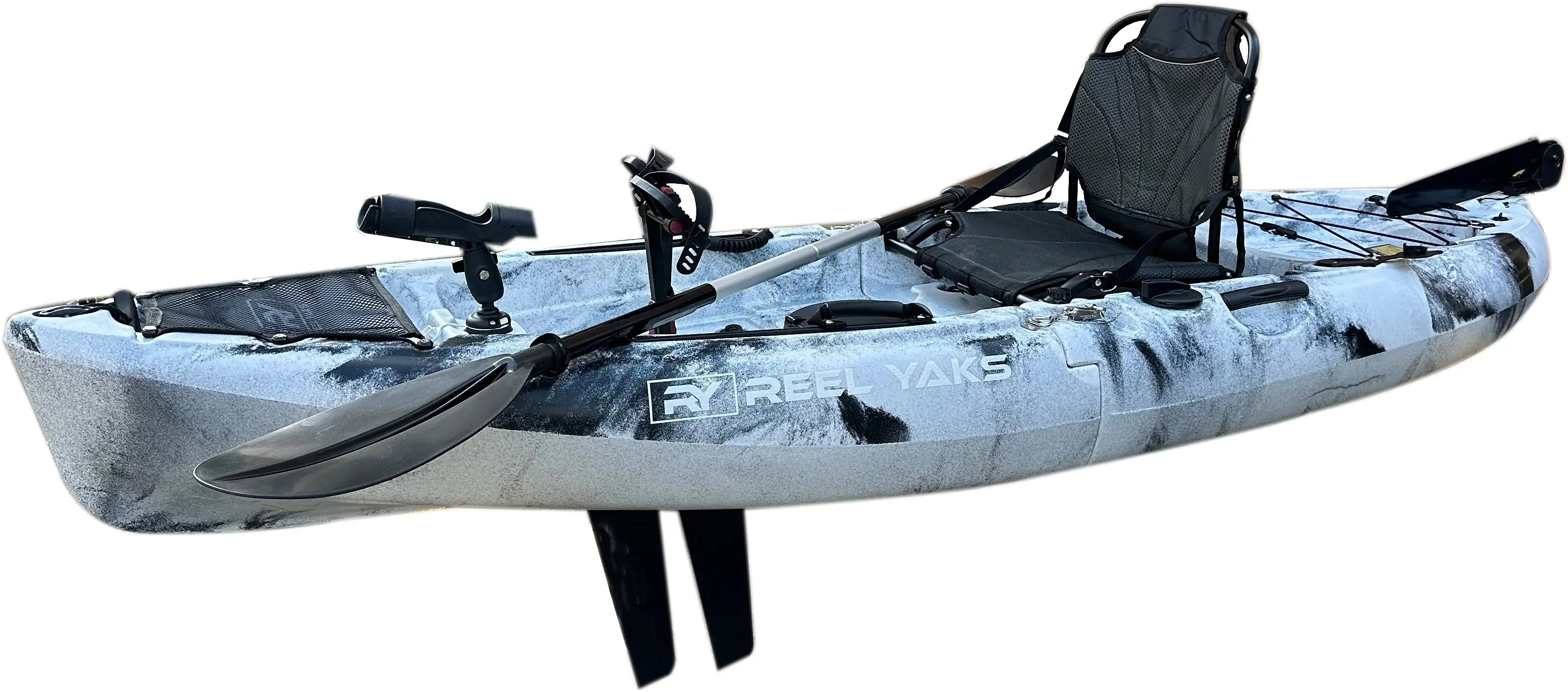 ReelYaks Raptor 9.5ft Fin Drive Modular Fishing Kayak - Image 36