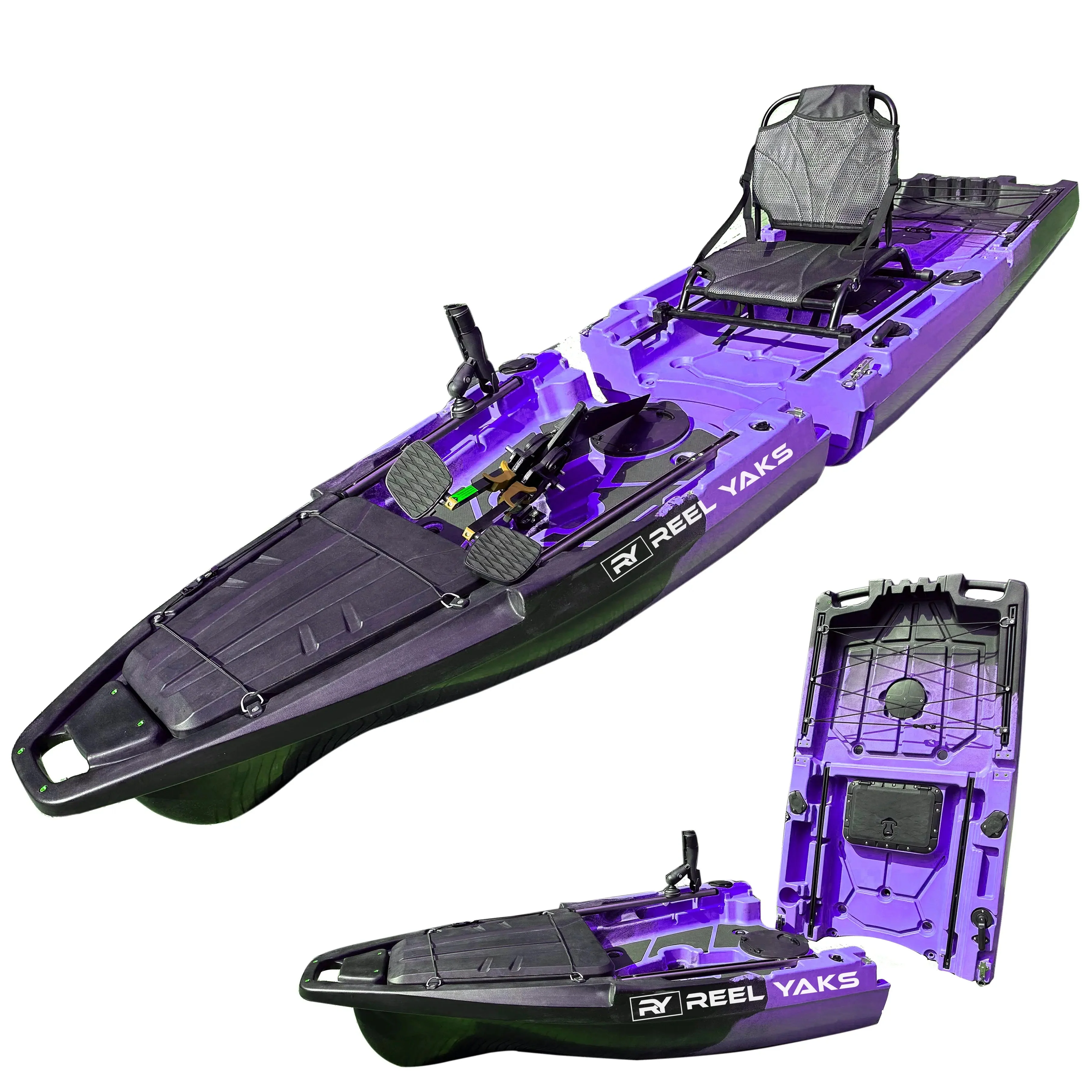 Recon 10ft Fin Drive Modular Fishing Kayak - Image 14